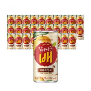 [본사직영]갈아만든 배 210ml캔 30입, 210ml, 30개