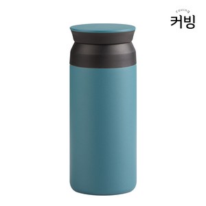 휴대용 미니 보온보냉 진공 트래블 텀블러 350ml, 터키옥, 1개