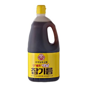 오뚜기 오쉐프 옛날 참기름 1.8L, 2개