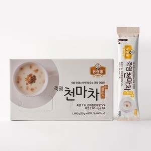 인산가 인산죽염 죽염 천마차 플러스 20g 죽염본가 [정품판매자 사업자 번호 660-58-00496], 80개입, 4개