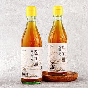 비소뉴 저온압착 참기름, 1개, 350ml