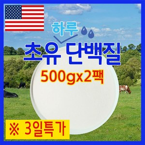 The큰나무 미국 초유 mbp 단백질 분말, 2개, 500g