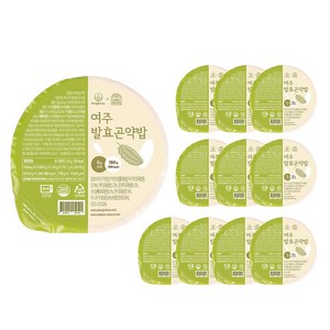 당앤샵 여주발효곤약밥 간편 한끼 저칼로리 다이어트 제로레시피, 20개, 150g