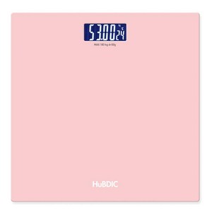 휴비딕 디지털 체중계 HUS-309(50g정밀측정/온도표시/체중증감표시), HUS-309, 핑크