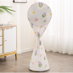 굿라이프 선풍기 커버 먼지 덮개 선풍기망 1+1, 화이트,블루