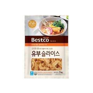 베스트코 유부슬라이스 1kg, 1개