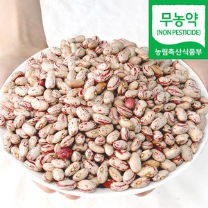 (자연마을) 24년 국내산 무농약 햇 호랑이콩 500g 1kg, 국내산 무농약 호랑이콩 500g, 1개