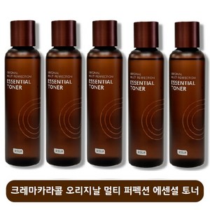 자민경 크레마카라콜 에센셜 토너, 150ml, 5개