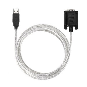 USB to RS232 케이블 시리얼 9핀 통신 연결 바코드 라벨 프린터 장비 연결 NEXT-340PL, 1개