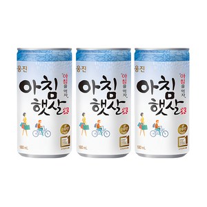 웅진 아침햇살 180ml/ 10캔, 180ml, 10개