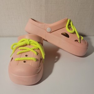 벨보아 발편한 슬리퍼 신발끈 포인트 뮬 샌들