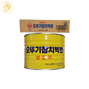 오뚜기 참치빅캔 살코기 1.88kg 1box(6개), 6개