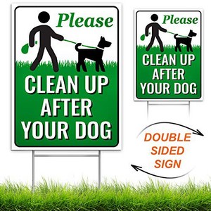 Signs Authoity Clean Up Afte You Dog 12