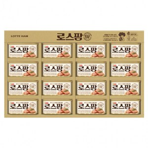 롯데푸드 로스팜97 4호 롯데햄 추석선물세트, 4개