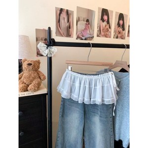 88나라 레이어드 스커트 랩스커트 힙 커버 쉬폰