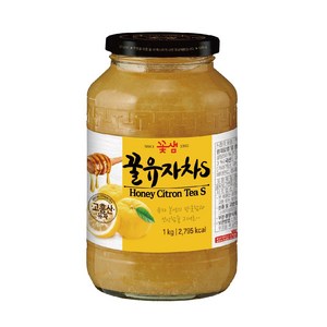 꽃샘 꿀유자차S, 1kg, 1개입, 2개