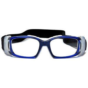 커버스 축구고글 농구고글 스포츠도수프레임 스포츠옵티칼프레임 보호안경 아이글러브, 블루