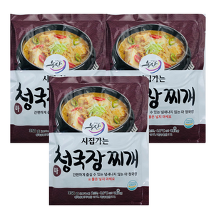 시집가는농산 시집가는청국장 350g 즉석국 즉석탕, 3개