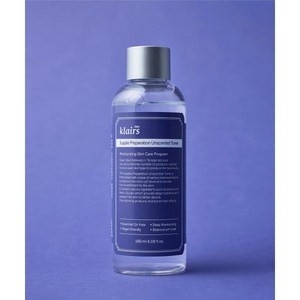 KLAIRS 서플 프레퍼레이션 언센티드 토너, 180ml, 1개