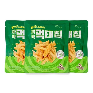 빠삭 소리나는 까박 먹태칩, 30g, 3개