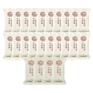 서일농원 서분례명인 청국장 본사직송, 110g, 24개