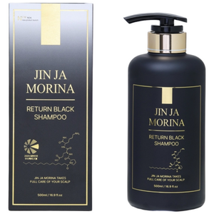 진자모리나 리턴블랙샴푸 흑모샴푸 흰머리개선샴푸 500ml 메시아케이, 1개