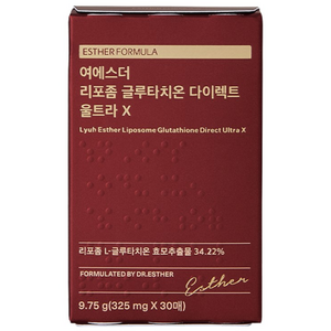 에스더포뮬러 여에스더 리포좀 글루타치온 다이렉트 울트라 X, 30회분, 9.75g, 1개