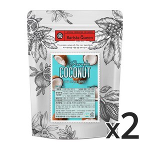 바리스타퀸 정글 코코넛 파우더 1kg, 2개입, 1개