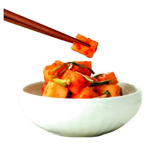 [국산 100%] 미소가 아삭 깍두기, 2kg, 1개