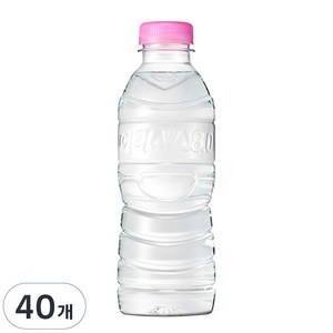 아이시스 8.0 ECO 생수 무라벨, 300ml, 40개