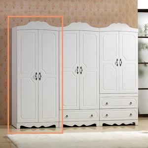 미자크 클래식 옷장 / 장농 이불장 서랍옷장 틈새옷장 드레스룸 800, 클래식 긴문옷장(화이트)