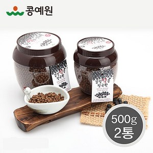 콩예원 검정약콩 청국환 500g 건강환