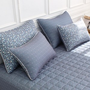 홈홈 꽃안꽃밖 누빔 베개커버