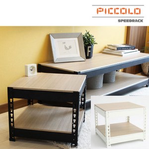 스피드랙 미니선반 멀티테이블 TV거실장 TV다이 협탁 조립식선반, 01.미니선반 400x400x330 1단 화이트