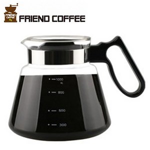 프랜드커피 드립서버 1000ml (직화용), 단품