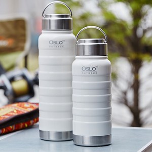 오슬로 스텐 304 아웃백 텀블러 유광, 샤인화이트, 500ml