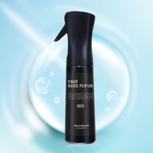 오마르 마이크로 퍼퓸미스트 드레스퍼퓸 섬유향수 탈취제, [맨]-쿨아쿠아, 1개, 300ml