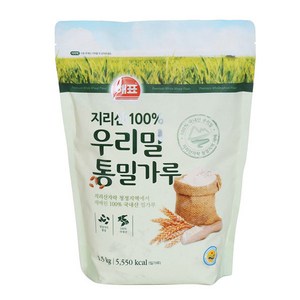 사조 우리밀 통밀가루, 1.5kg, 1개