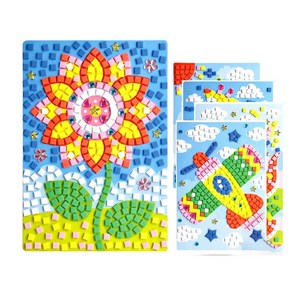 연아트 EVA 모자이크 아트24종 1set 유아만들기, 1세트
