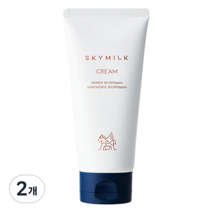 스카이밀크 유아동 동키밀크 판테놀 아기크림, 2개, 120ml