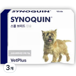 사이노퀸 EFA 소형견 관절영양제 90 타블렛, 30정, 뼈/관절강화, 3개