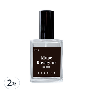 No.6 지고트 뮤스크 라바줴 옴므 오 데 퍼퓸, 50ml, 2개