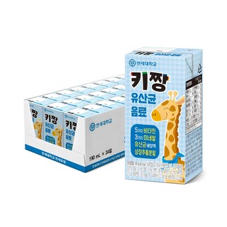 연세키짱 키짱 유산균 음료, 190ml, 24개