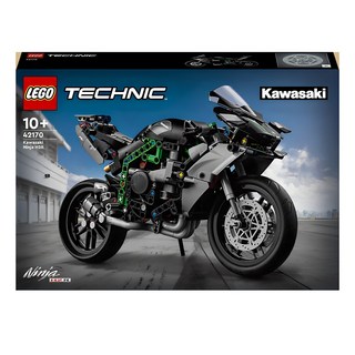 레고 테크닉 42170 Kawasaki Ninja H2R 모터사이클 혼합 색상 1개 상품 이미지