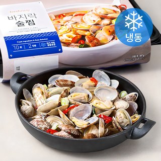 프레시지 바지락 술찜 2인분 (냉동), 587g, 1개