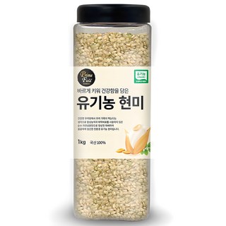 Prime Field 유기농 현미, 1kg, 1개