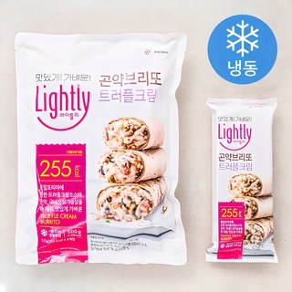 라이틀리 곤약브리또 트러플크림 (냉동), 125g, 4개입, 1개