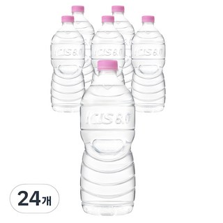 아이시스 8.0 ECO 생수 무라벨, 1L, 24개