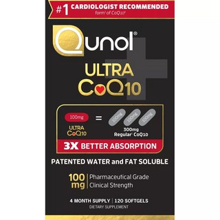Qunol 超級輔酶 Q10 100 毫克軟膠囊