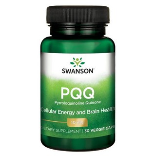 Swanson 斯旺森 PQQ素食膠囊 10mg, 30顆, 1罐